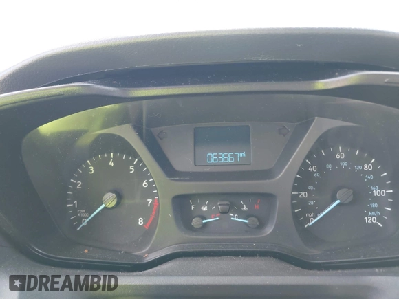 2018 Ford Transit with VIN 1FTBW2CM6JKA88320, listed as a IAAI auction lot 42294885 with 63,667 mi miles and . Bid and sale history available at DreamBid. Image 7.