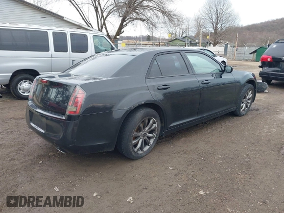 2014 Chrysler 300 with VIN 2C3CCAGT3EH236935, listed as a IAAI auction lot 41654801 with 181,006 mi miles. Bid and sale history available at carsss.com. Image 4.