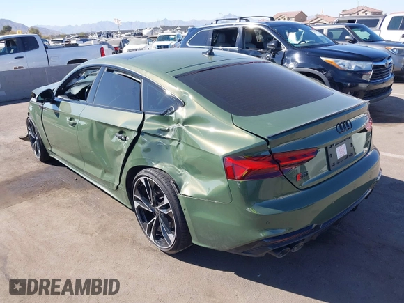 2023 Audi S5 Sportback Premium Plus z VIN WAUB4CF56PA007375, wystawiony jako IAAI lot #41630832 z przebiegiem 23 668 mil mil oraz . Historia ofert i sprzedaży dostępna na DreamBid. Obrazek 3.