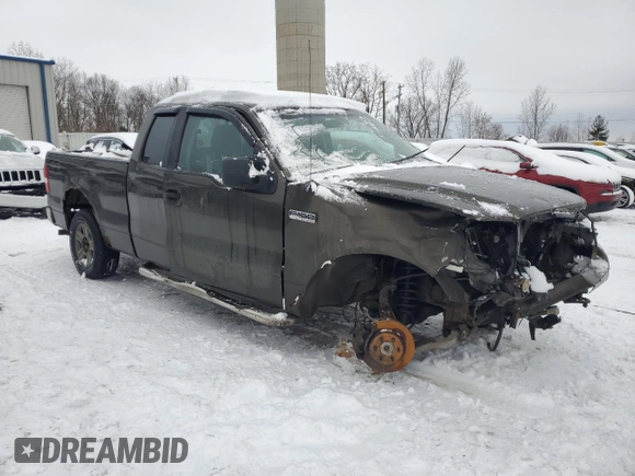 2008 Ford F-150 XLT with VIN 1FTPX14V38FA44508, listed as a Copart auction lot 88203405 with 0 mi miles and Salvage Title. Bid and sale history available at carsss.com. Image 4.