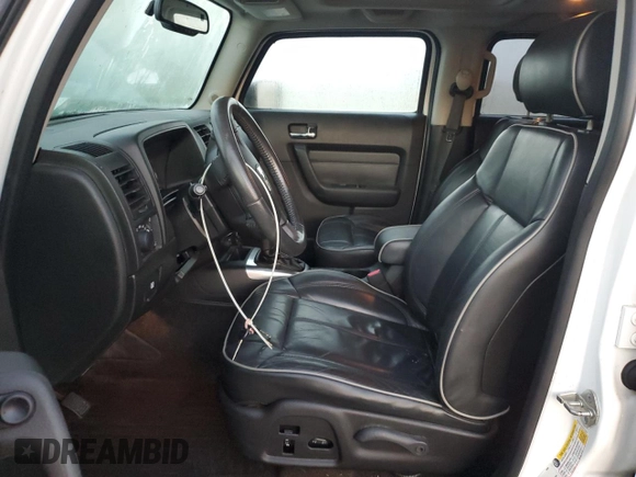 2007 Hummer H3 SUV with VIN 5GTDN13E078177927, listed as a Copart auction lot 75009904 with 127,160 mi miles and Salvage Title. Bid and sale history available at carsss.com. Image 7.