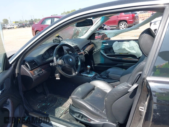 2004 BMW 3 Series 325Ci with VIN WBABD33464JY97187, listed as a IAAI auction lot 40164018 with Not Provided miles and . Bid and sale history available at carsss.com. Image 5.
