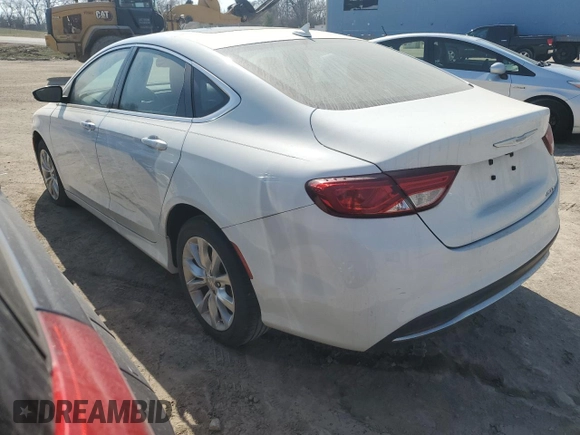 2016 Chrysler 200 C with VIN 1C3CCCCB4GN147409, listed as a Copart auction lot 49275705 with 125,702 mi miles and Salvage Title. Bid and sale history available at carsss.com. Image 2.