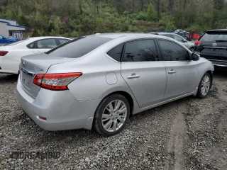 2015 Nissan Sentra SV with VIN 3N1AB7AP1FY277244, listed as a Copart auction lot 51836255 with 95,866 mi miles and Salvage Title. Bid and sale history available at carsss.com. Image 3.