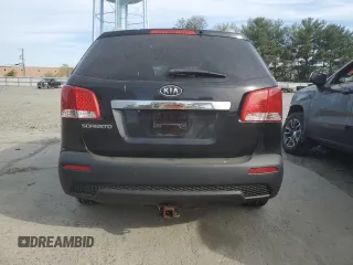 2011 Kia Sorento LX with VIN 5XYKT3A16BG032778, listed as a Copart auction lot 54321855 with 134,613 mi miles and Clean Title. Bid and sale history available at carsss.com. Image 7.