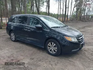 2014 Honda Odyssey EX with VIN 5FNRL5H49EB076814, listed as a IAAI auction lot 41941319 with 101,764 mi miles. Bid and sale history available at carsss.com. Image 1.
