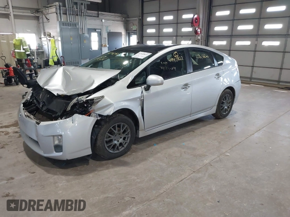 2010 Toyota Prius II with VIN JTDKN3DU1A0135594, listed as a IAAI auction lot 41940822 with 206,410 mi miles. Bid and sale history available at carsss.com. Image 17.