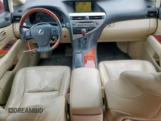 2010 Lexus RX 450h with VIN JTJZB1BA8A2000148, listed as a Copart auction lot 50135795 with 181,223 mi miles and Salvage title. Bid and sale history available at DreamBid. Image 8.