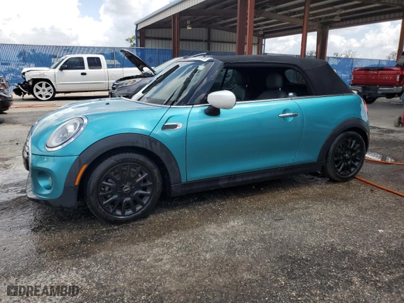 2020 MINI Convertible Cooper with VIN WMWWJ3C01L3M02100, listed as a Copart auction lot 67056434 with NaN miles and Non Repairable. Bid and sale history available at carsss.com. Image 1.