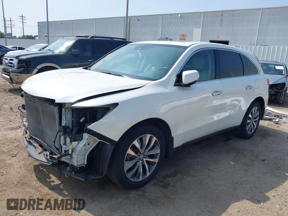 2016 Acura MDX Technology z VIN 5FRYD4H49GB016536, wystawiony jako IAAI lot #42320311 z przebiegiem 76 478 mil mil oraz . Historia ofert i sprzedaży dostępna na DreamBid. Obrazek 18.