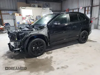 2024 Toyota RAV4 Hybrid SE with VIN 4T3T6RFV9RU159529, listed as a Copart auction lot 55836865 with 1,084 mi miles and Salvage title. Bid and sale history available at DreamBid. Image 1.