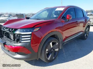 2025 Nissan Kicks SR with VIN 3N8AP6DA3SL303659, listed as a IAAI auction lot 41487639 with 14,454 mi miles. Bid and sale history available at carsss.com. Image 18.