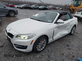 2016 BMW 2 Series 228i xDrive with VIN WBA1L9C59GV767802, listed as a IAAI auction lot 41132997 with 87,674 mi miles. Bid and sale history available at carsss.com. Image 16.