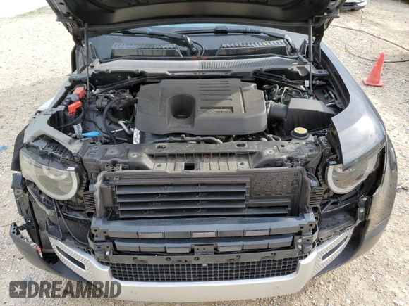 2020 Land Rover Defender HSE with VIN SALE97EU7L2016147, listed as a Copart auction lot 74739544 with 48,825 mi miles and Non repairable. Bid and sale history available at DreamBid. Image 12.