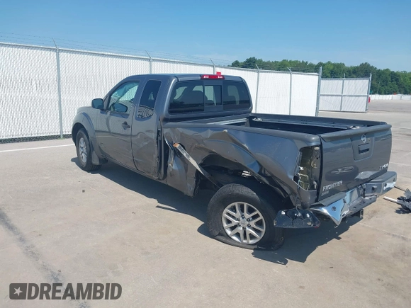 2019 Nissan Frontier SV with VIN 1N6AD0CW2KN740807, listed as a IAAI auction lot 42582407 with 17,261 mi miles and . Bid and sale history available at DreamBid. Image 3.