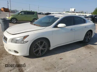 2014 Nissan Maxima 3.5 SV w/Premium Pkg with VIN 1N4AA5AP0EC441911, listed as a Copart auction lot 53143955 with 0 mi miles and Clean Title. Bid and sale history available at carsss.com. Image 1.