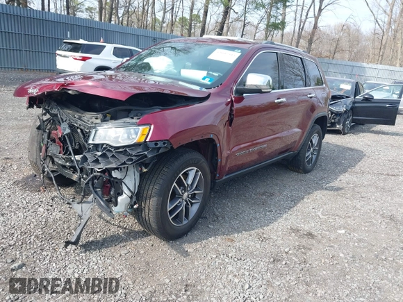 2018 Jeep Grand Cherokee Limited with VIN 1C4RJFBG3JC251256, listed as a IAAI auction lot 42037515 with 69,198 mi miles and . Bid and sale history available at DreamBid. Image 17.