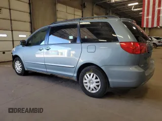 2007 Toyota Sienna CE with VIN 5TDZK23C47S082566, listed as a Copart auction lot 54126205 with 0 mi miles and Salvage Title. Bid and sale history available at carsss.com. Image 2.