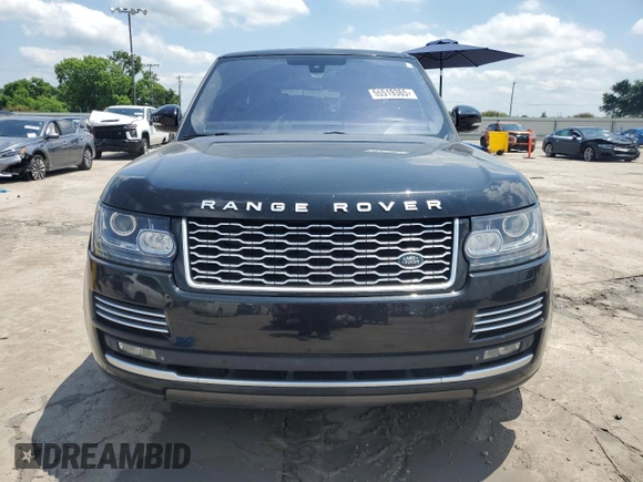 2015 Land Rover Range Rover Autobiography with VIN SALGV2TF2FA217086, listed as a Copart auction lot 55519365 with 129,197 mi miles and Salvage title. Bid and sale history available at DreamBid. Image 5.