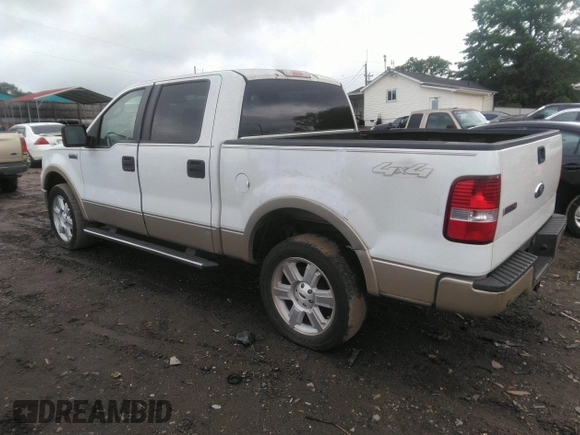 2007 Ford F-150 XLT with VIN 1FTPW14VX7FB04446, listed as a IAAI auction lot 42115454 with 247,066 mi miles. Bid and sale history available at carsss.com. Image 3.