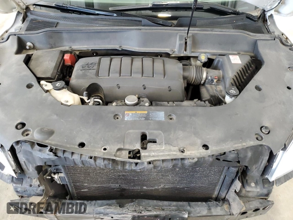 2014 Buick Enclave Premium with VIN 5GAKVCKD1EJ166865, listed as a Copart auction lot 54056805 with 158,525 mi miles and Salvage Title. Bid and sale history available at DreamBid. Image 12.