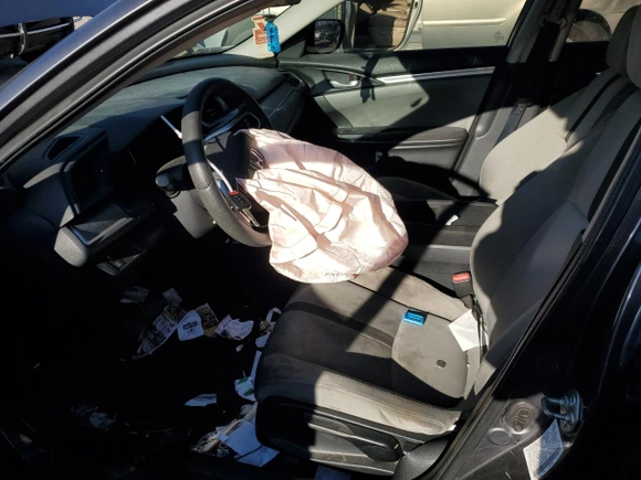 2016 Honda Civic Sedan LX with VIN 2HGFC2F55GH555002, listed as a Copart auction lot 50680565 with 163,332 mi miles and Salvage Title. Bid and sale history available at carsss.com. Image 7.