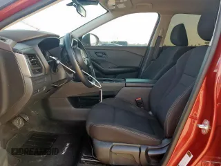 2023 Nissan Rogue S with VIN 5N1BT3AA5PC913771, listed as a Copart auction lot 59110385 with 34,559 mi miles and Salvage title. Bid and sale history available at DreamBid. Image 7.
