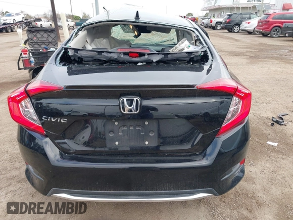 2020 Honda Civic EX-L with VIN 19XFC1F74LE017603, listed as a IAAI auction lot 41400143 with 34,633 mi miles and . Bid and sale history available at DreamBid. Image 17.
