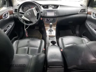 2015 Nissan Sentra SV with VIN 3N1AB7AP1FY277244, listed as a Copart auction lot 51836255 with 95,866 mi miles and Salvage Title. Bid and sale history available at carsss.com. Image 8.
