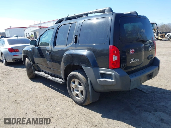 2008 Nissan Xterra S with VIN 5N1AN08W78C505473, listed as a IAAI auction lot 41748304 with 177,375 mi miles and . Bid and sale history available at DreamBid. Image 3.