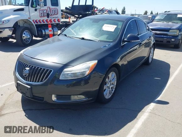 2013 Buick Regal with VIN 2G4GR5ER3D9232513, listed as a IAAI auction lot 41982574 with 172,410 mi miles. Bid and sale history available at carsss.com. Image 2.