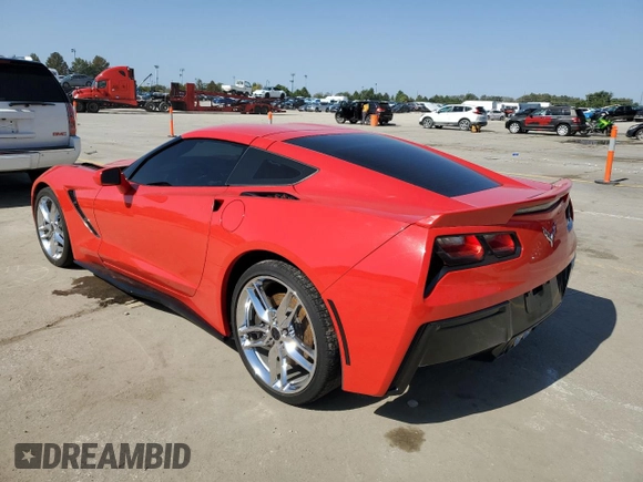 2015 Chevrolet Corvette 1LT with VIN 1G1YA2D78F5115503, listed as a Copart auction lot 74115974 with 49,822 mi miles and Clean Title. Bid and sale history available at carsss.com. Image 2.