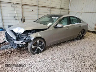 2023 Mercedes-Benz C C 300 with VIN W1KAF4GB6PR094334, listed as a Copart auction lot 47819095 with Not Provided miles and Salvage Title. Bid and sale history available at carsss.com. Image 1.