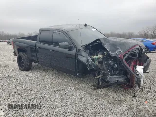 2018 Chevrolet Silverado 1500 LT with VIN 1GCVKREC0JZ216189, listed as a Copart auction lot 47225175 with Not Provided miles and Salvage Title. Bid and sale history available at DreamBid. Image 4.