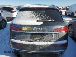 2021 Audi Q5 Premium Plus with VIN WA1E2AFY6M2049775, listed as a Copart auction lot 89149665 with 28,168 mi miles and Salvage Title. Bid and sale history available at carsss.com. Image 6.