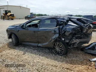 2023 Lexus RX 350h with VIN 2T2BBMCA9PC012500, listed as a Copart auction lot 56411065 with 34,859 mi miles and Salvage title. Bid and sale history available at DreamBid. Image 2.
