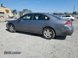 2007 Chevrolet Impala LTZ with VIN 2G1WU58R479120598, listed as a Copart auction lot 46327635 with 149,268 mi miles and Salvage Title. Bid and sale history available at DreamBid. Image 2.