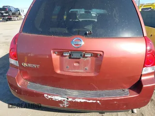 2005 Nissan Quest SE with VIN 5N1BV28U45N114862, listed as a IAAI auction lot 41763820 with 208,966 mi miles. Bid and sale history available at carsss.com. Image 6.