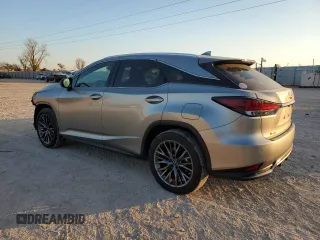 2022 Lexus RX with VIN 2T2YGMDAXNC080182, listed as a Copart auction lot 80543774 with 41,983 mi miles and Salvage Title. Bid and sale history available at carsss.com. Image 2.