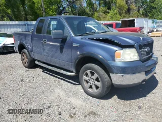 2005 Ford F-150 STX with VIN 1FTRX14W15KC67215, listed as a Copart auction lot 49479865 with 188,718 mi miles and Salvage Title. Bid and sale history available at carsss.com. Image 4.