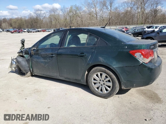 2014 Chevrolet Cruze LS with VIN 1G1PA5SG5E7117812, listed as a Copart auction lot 52942765 with 150,822 mi miles and Salvage Title. Bid and sale history available at carsss.com. Image 2.