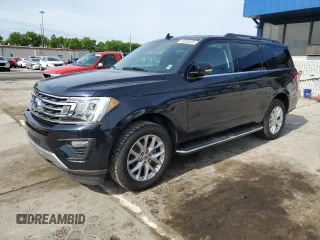 2021 Ford Expedition XLT with VIN 1FMJU1JT0MEA13536, listed as a Copart auction lot 61032625 with 52,016 mi miles and Salvage title. Bid and sale history available at DreamBid. Image 1.