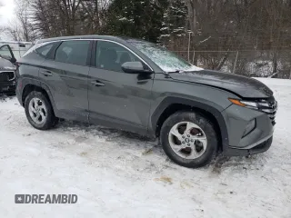 2022 Hyundai Tucson SE with VIN 5NMJACAE0NH025579, listed as a Copart auction lot 46272365 with 34,491 mi miles and Salvage Title. Bid and sale history available at carsss.com. Image 4.