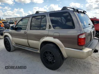 2001 Infiniti QX4 z VIN JNRDR09X61W204050, wystawiony jako Copart lot #78048074 z przebiegiem Nie podano mil oraz Szkody całkowita. Historia ofert i sprzedaży dostępna na DreamBid. Obrazek 2.