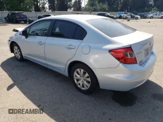 2012 Honda Civic LX с VIN 2HGFB2F56CH524788, выставлен на аукционе Copart как лот 60326815 с пробегом 160 271 миль миль и Списание • Salvage title. История ставок и продаж доступна на DreamBid. Изображение 2.