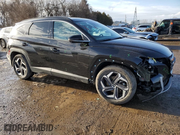 2024 Hyundai Tucson SEL Convenience with VIN KM8JCCD19RU143367, listed as a Copart auction lot 47124375 with 68,047 mi miles and Salvage Title. Bid and sale history available at carsss.com. Image 4.