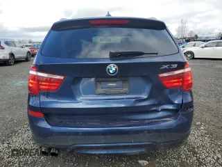 2017 BMW X3 xDrive28i with VIN 5UXWX9C55H0T00256, listed as a Copart auction lot 47207465 with 113,792 mi miles and Salvage Title. Bid and sale history available at DreamBid. Image 6.