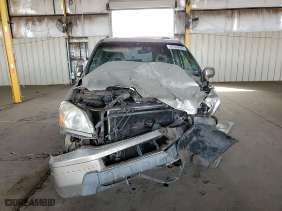 2005 Honda Pilot EX-L with RES with VIN 5FNYF18655B058730, listed as a Copart auction lot 47316485 with 208,328 mi miles and Salvage Title. Bid and sale history available at carsss.com. Image 5.