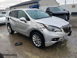 2017 Buick Envision Premium I with VIN LRBFXESXXHD092251, listed as a Copart auction lot 81632584 with 84,585 mi miles and Non Repairable. Bid and sale history available at carsss.com. Image 4.