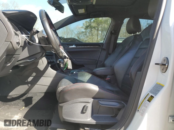 2015 Volkswagen GTI SE with VIN 3VW4T7AU2FM008901, listed as a Copart auction lot 48587105 with 1,477 mi miles and Salvage Title. Bid and sale history available at DreamBid. Image 7.